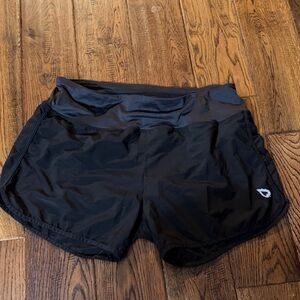 BELEAF Black Women's Athletic Shorts Size Large